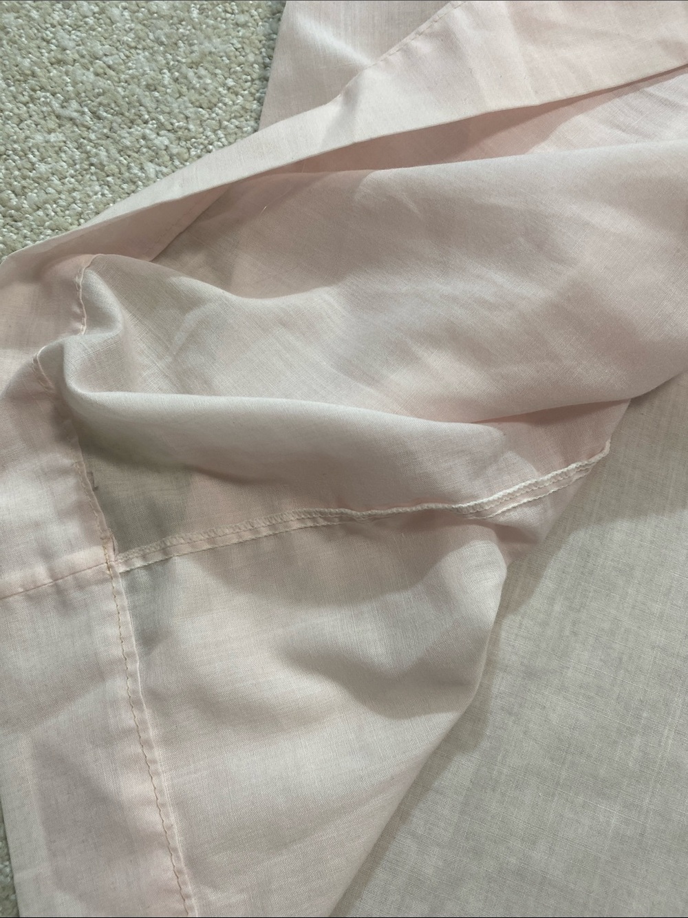 Vintage Christian Dior Lingerie Pink Lace Coquette Long Nightgown 70s 80s Size S - Picture 14 of 16
